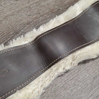 FS Girth, Sheepskin Velcro Liner, 2x els *gc, clean & dirty, clumpy, stains, edges: thin, rubs
