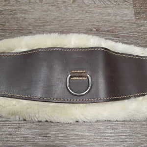 FS Girth, Sheepskin Velcro Liner, 2x els *gc, clean & dirty, clumpy, stains, edges: thin, rubs