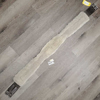 FS Girth, Sheepskin Velcro Liner, 2x els *gc, clean & dirty, clumpy, stains, edges: thin, rubs
