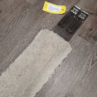 FS Girth, Sheepskin Velcro Liner, 2x els *gc, clean & dirty, clumpy, stains, edges: thin, rubs
