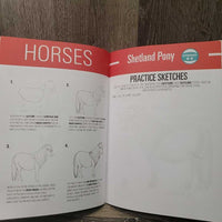 iDraw Horses *gc, mnr stains, crease & rubs
