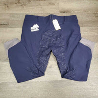 Sticky Full Seat Breeches *vgc, seam puckers, mnr curled inner waist
