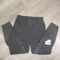 Riding Tight Breeches, Pull On *gc/fair, hairy, mnr hair, undone stitching, seam rubs & frays, snags, faded logo
