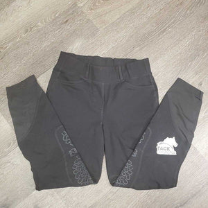Riding Tight Breeches, Pull On *gc/fair, hairy, mnr hair, undone stitching, seam rubs & frays, snags, faded logo