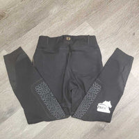 Riding Tight Breeches, Pull On *gc/fair, hairy, mnr hair, undone stitching, seam rubs & frays, snags, faded logo
