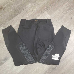 Riding Tight Breeches, Pull On *gc/fair, hairy, mnr hair, undone stitching, seam rubs & frays, snags, faded logo
