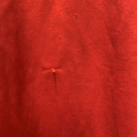 SS V Neck T Shirt *gc, snags, runs, shrunk?puckered logo
