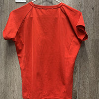 SS V Neck T Shirt *gc, snags, runs, shrunk?puckered logo
