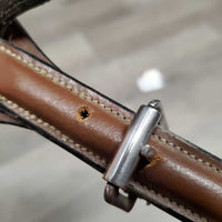 Rsd Leather Breastplate, Running Attachment *vgc, extra (& big) holes, mnr dirt, rubs, scrapes & fuzz?, v.stiff
