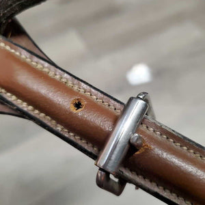 Rsd Leather Breastplate, Running Attachment *vgc, extra (& big) holes, mnr dirt, rubs, scrapes & fuzz?, v.stiff