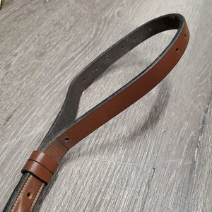 Rsd Leather Breastplate, Running Attachment *vgc, extra (& big) holes, mnr dirt, rubs, scrapes & fuzz?, v.stiff