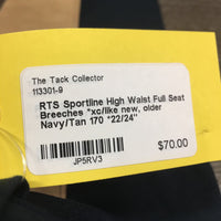 High Waist Full Seat Breeches *xc/like new, older
