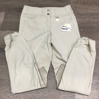 EuroSeat Breeches, Full Leather Knees *gc, v.pilly lining, mnr stains, discolored seat & legs