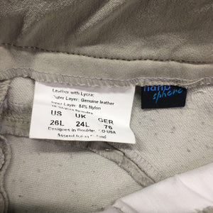 EuroSeat Breeches, Full Leather Knees *gc, v.pilly lining, mnr stains, discolored seat & legs