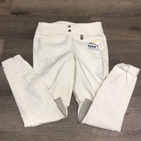 EuroSeat Breeches, Full Leather Knees *vgc, mnr stains, seam puckers & rubs