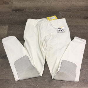 EuroSeat Breeches, Full Leather Knees *vgc, mnr stains, seam puckers & rubs