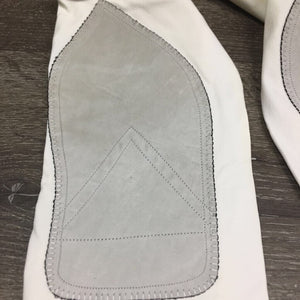 EuroSeat Breeches, Full Leather Knees *vgc, mnr stains, seam puckers & rubs