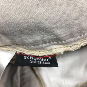 EuroSeat Breeches, Leather Knees *gc, seam puckers, mnr stains, dingy. pulled seat seams