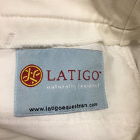 EuroSeat Breeches, Leather Knees *xc/like new, v.mnr stains & seam puckers
