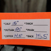 Pr Synthetic Light Field Boots, zips *xc/like new
