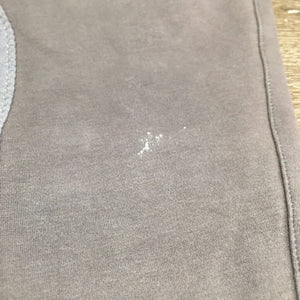 Hvy Cotton Breeches, Pull On *gc, faded, pilly edges & waist band, seam hole, undone stitching