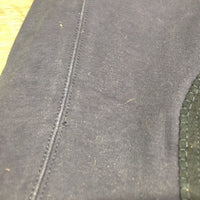 Hvy Cotton Breeches, Pull On *gc/fair, faded, fuzzy, seam hole, dirt?stains, seat rubs & pills, discolored edges
