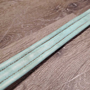 Padded Leather Bling Browband *vgc, clean, stains, rubs, edge scrapes