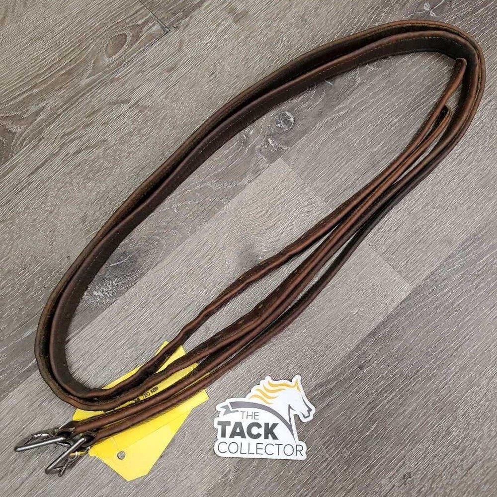 Soft Lined Stirrup Leathers *gc, clean, creases, dents, rubs, scrapes, stains, stretched & x.holesholes