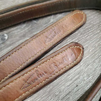 Soft Lined Stirrup Leathers *gc, clean, creases, dents, rubs, scrapes, stains, stretched & x.holesholes
