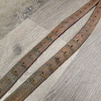 Soft Lined Stirrup Leathers *gc, clean, creases, dents, rubs, scrapes, stains, stretched & x.holesholes
