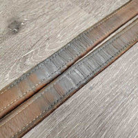 Soft Lined Stirrup Leathers *gc, clean, creases, dents, rubs, scrapes, stains, stretched & x.holesholes
