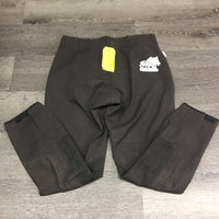 Side Zip Breeches *vgc/gc, mnr seam puckers, stains, faded, stretched seat & ankle rubs, older
