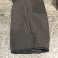 Side Zip Breeches *vgc/gc, mnr seam puckers, stains, faded, stretched seat & ankle rubs, older
