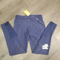 EuroSeat Breeches *gc, mnr discolored spots/stain, seam puckers, seat rubs, pilly lining, older, curled waist, faded, stains