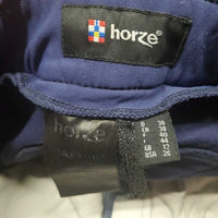 EuroSeat Breeches *gc, mnr discolored spots/stain, seam puckers, seat rubs, pilly lining, older, curled waist, faded, stains
