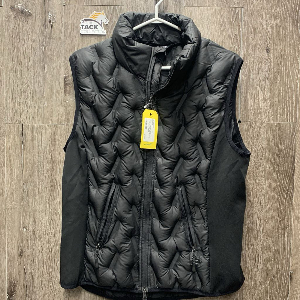 Puffy Vest, Zipper *xc/like new, mnr hairy