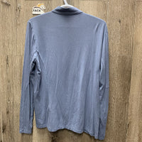 LS Shirt, 1/2 zip up *vgc, older, rubs, pill\y, older?
