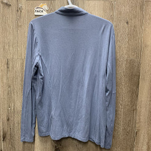 LS Shirt, 1/2 zip up *vgc, older, rubs, pill\y, older?