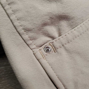EuroSeat Breeches *gc, Elastic Waist Add On, seam puckers, mnr stain