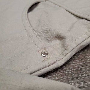EuroSeat Breeches *gc, Elastic Waist Add On, seam puckers, mnr stain