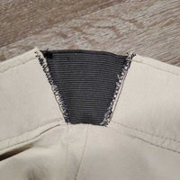 EuroSeat Breeches *gc, Elastic Waist Add On, seam puckers, mnr stain
