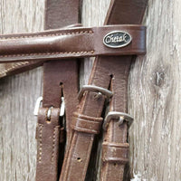 Rsd Leather Bridle *NO Noseband, vgc, clean, scraped edges, film, v.stiff