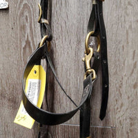 Light Biothane Endurance Trial Halter - Bridle, 2 Snap on Cheeks, Breastplate, Girth Attachment *vgc, dirt & film, older?, rust
