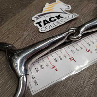 Thick hollow Mouth Eggbutt Snaffle Bit *vgc/xc, clean, mnr scratches & scuffs