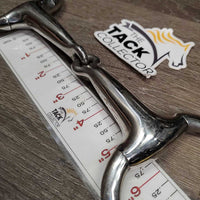 Thick hollow Mouth Eggbutt Snaffle Bit *vgc/xc, clean, mnr scratches & scuffs
