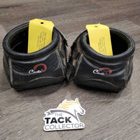 Pr Hoof Boots *gc, dirt, scuffs, rubbed edges, threads, rubs, dirt
