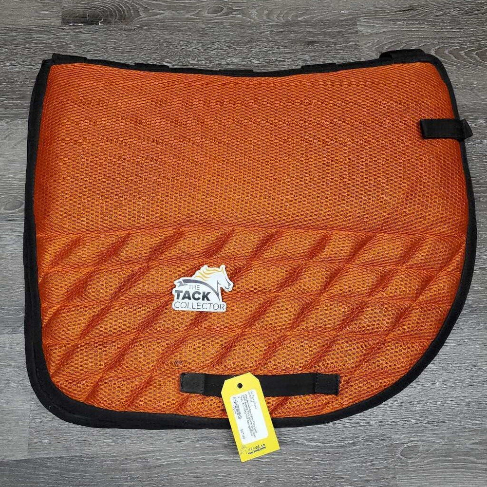 Non-Slip Spine Free Quilt Mesh Saddle Pad, gel-memory foam *vgc, dirt, lining hole