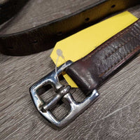 1 Only Stirrup Leather *fair, unstitched, dry, cracks, dents, rubs, thin, xholes
