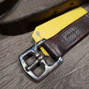 1 Only Stirrup Leather *fair, unstitched, dry, cracks, dents, rubs, thin, xholes