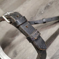 Padded Noseband *gc, creases, dry, stiff, xhole, NO Flash, scrapes, rubs
